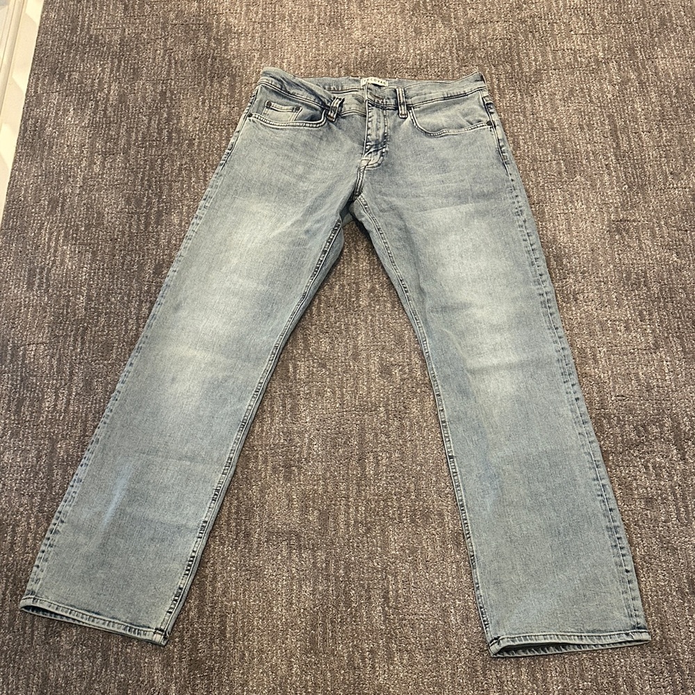 Tecovas Men's Classic Light Blue Straight Jeans